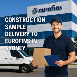 ChatGPT Image Jul 31 2025 09 58 27 PM Fast & Reliable Construction Sample Delivery to Eurofins Sydney – Same Day Results, Within the Hour
