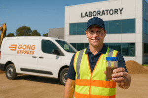 ChatGPT Image Jul 6 2025 10 45 11 AM Fast & Reliable Construction Sample Delivery to Eurofins in Sydney – Same Day Results, Within the Hour